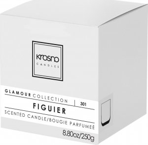KROSNo Candles Świeca zapachowa Glamour FIGUIER 250g KROSNO 5
