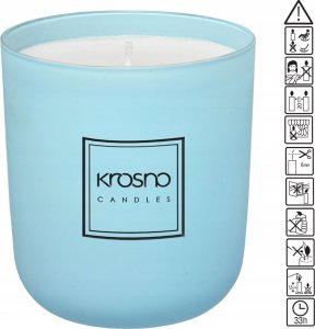 KROSNo Candles Świeca zapachowa Glamour PANNA COTTA 250g KROSNO 4