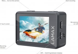 Kamera Lamax X9.2 czarna 9