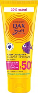 DAX Dax Sun Krem ochronny na słońce dla dzieci i niemowląt SPF50+ 75ml 1