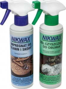 Nikwax Zestaw do obuwia tkanin i skóry Nikwax 2x300ml 1