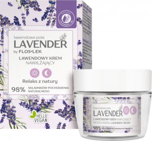 Floslek LAVENDER lawendowe pola Lawendowy krem nawilżający na dzień i na noc - 50 ml 1