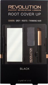 Makeup Revolution Makeup Revolution Root Cover Up Puder do odrostów - Black 2.1g 1
