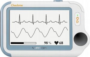 Viatom Monitor zdrowia lekarski: EKG Holter Pulsoksymetr Termometr Checkme PRO 2