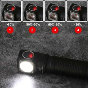 Latarka czołowa Latarka czołowa SKILHUNT LED H04 RC XM-L2 U4 1200L 6