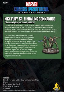 Atomic Mass Games Dodatek do gry Marvel: Crisis Protocol - Nick Fury, Sr. & the Howling Commandos 3