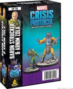 Atomic Mass Games Dodatek do gry Marvel: Crisis Protocol - Baron Von Strucker & Arnim Zola 1