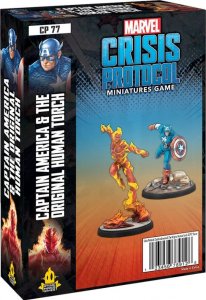 Atomic Mass Games Dodatek do gry Marvel: Crisis Protocol - Captain America & the Original Human Torch 1