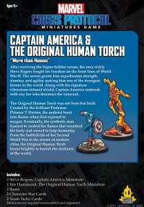 Atomic Mass Games Dodatek do gry Marvel: Crisis Protocol - Captain America & the Original Human Torch 2