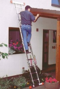 Krause DRABINA PRZEGUBOWA MULTIMATIC 4X3 Z PLATFORMĄ MONTO KRAUSE 14