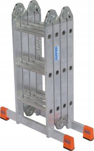 Krause DRABINA PRZEGUBOWA MULTIMATIC 4X3 Z PLATFORMĄ MONTO KRAUSE 9