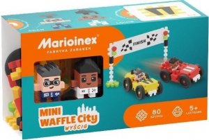 Marioinex Klocki Mini Waffle 80 elementów Wyścig 1
