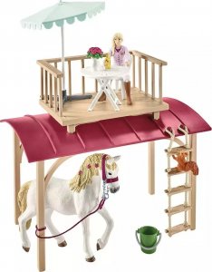 Figurka Schleich Przyczepa do tajnych spotkań SLH42593 3