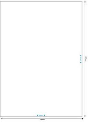 MediaRange Etykiety białe 210x297mm 50 sztuk (MRINK140) 3