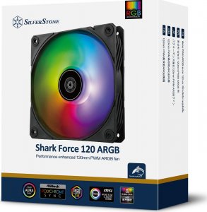 Wentylator SilverStone Shark Force 120 ARGB (SST-SF120B-ARGB) 13