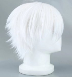 Korbi PERUKA TOKYO GHOUL COSPLAY KANEKI KEN ANIME WŁOSY 5