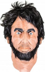 Korbi Lateksowa maska ABRAHAM LINCOLN mężczyzna 2