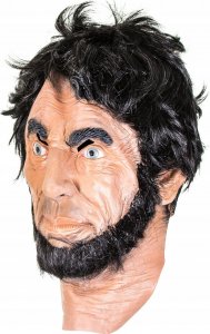 Korbi Lateksowa maska ABRAHAM LINCOLN mężczyzna 3