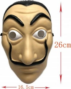 Korbi Maska BELLA CIAO DOM Z PAPIERU LA CASA DE PAPEL 5