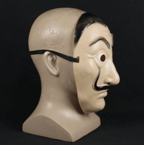 Korbi Maska BELLA CIAO DOM Z PAPIERU LA CASA DE PAPEL 5