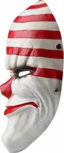 Korbi MASKA PAYDAY CLOWN WOLF HOXTON CHAINS DALLAS FLAGA 5