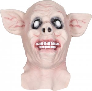 Korbi Profesjonalna lateksowa maska PSYCHO PIG świnia 1