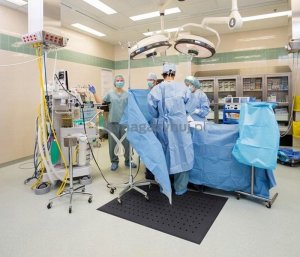 Coba Mata atyzmęczeniowa Hygimat (wym. 90 x 60 cm, kolor czarny, powierzchnia otwarta) 2