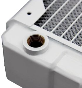 Hardware Labs HARDWARE LABS Performance Systems Black Ice Nemesis 240GTX - Satin White, Radiator (white) 3