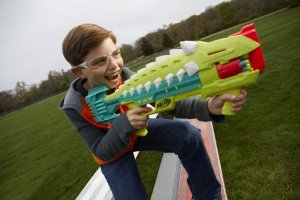 Hasbro Hasbro Nerf DinoSquad Armorstrike, Nerf Gun (light green/dark green) 10