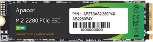 Dysk SSD Apacer AS2280P4X 1TB M.2 2280 PCI-E x4 Gen3 NVMe (AP1TBAS2280P4X-1) 1