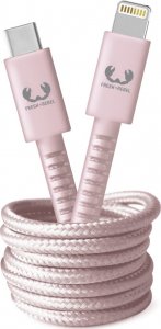 Kabel USB Fresh n Rebel USB-C - Lightning 2 m Różowy (002149970000) 1