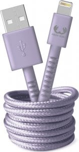 Kabel USB Fresh n Rebel USB-A - Lightning 2 m Fioletowy (002150090000) 1