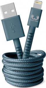Kabel USB Fresh n Rebel USB-A - Lightning 2 m Brązowy (002150110000) 1