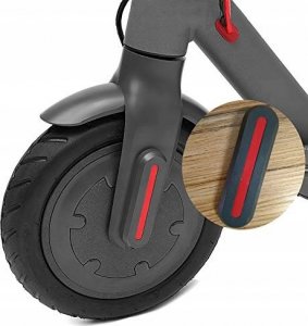 Korbi ODBLASKOWE ZAŚLEPKI KÓŁ DO XIAOMI M365 4szt BIAŁE 4