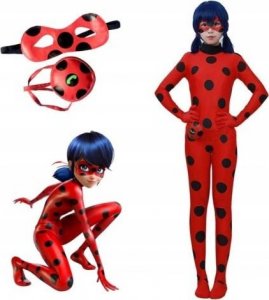 Korbi Mega strój biedronka maska jojo peruka rozmiar L 3