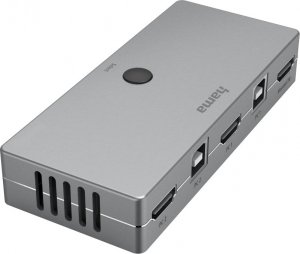 Przełącznik Hama towar w Sosnowcu - Przełączniki KVM [Hama] PRZEŁĄCZNIK KVM 4 PORTY () - Morelenet_11739497 2