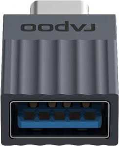 Adapter USB Rapoo UCA-1001 USB-A - USB-C Czarny  (002176820000) 3
