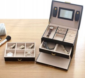 Korbi KUFEREK SZKATUŁKA PUDEŁKO ORGANIZER NA BIŻUTERIĘ C 3