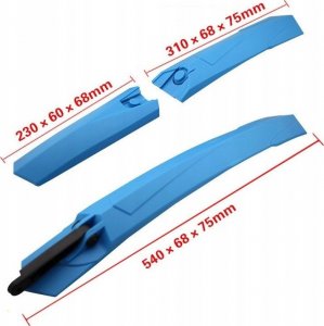 Korbi BŁOTNIKI ROWEROWE WACHLARZE MTB 26-29 CZARNY 2 2