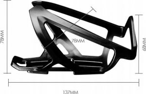 Korbi UCHWYT KOSZYK NA BUTELKĘ BIDON DO ROWERU WILD MAN 4
