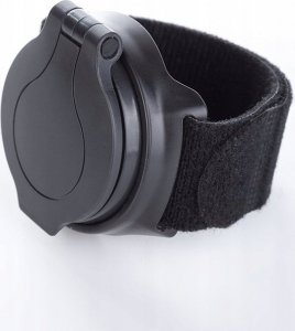 Korbi LUSTERKO NA RĘKĘ OBROTOWE KOLARKA CZARNE OPASKA 4