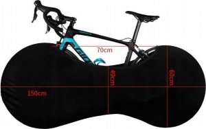 Korbi DUŻY POKROWIEC NA ROWER DOPASOWANY KOŁA 26-27 CALI 2