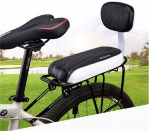 Korbi PODUSZKA BAGAŻNIK ROWERU SIODEŁKO OPARCIE FOTELIK 5