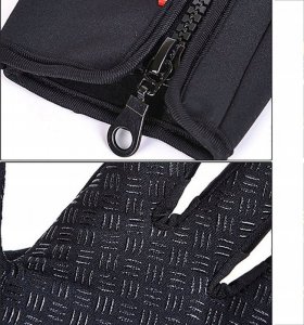 Korbi RĘKAWICE RĘKAWICZKI ROWEROWE WODOODPORNE DOTYK L 7