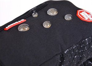 Korbi RĘKAWICE RĘKAWICZKI ROWEROWE WODOODPORNE DOTYK L 9