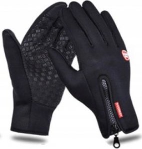 Korbi RĘKAWICE RĘKAWICZKI ROWEROWE WODOODPORNE DOTYK M 16