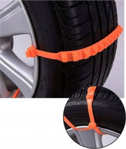 Korbi ŁAŃCUCHY OPASKI ŚNIEGOWE NA KOŁA OPONY UNIWERSALNE 3