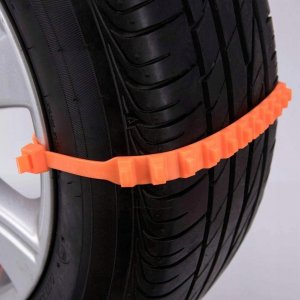 Korbi ŁAŃCUCHY OPASKI ŚNIEGOWE NA KOŁA OPONY UNIWERSALNE 4