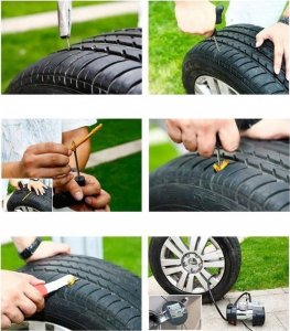 Korbi ZESTAW NAPRAWCZY DO OPON OPONY KOŁA NAPRAWY 5