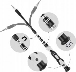 Korbi ZESTAW PRECYZYJNYCH ŚRUBOKRĘTÓW TORX WKRĘTAK 119w1 5